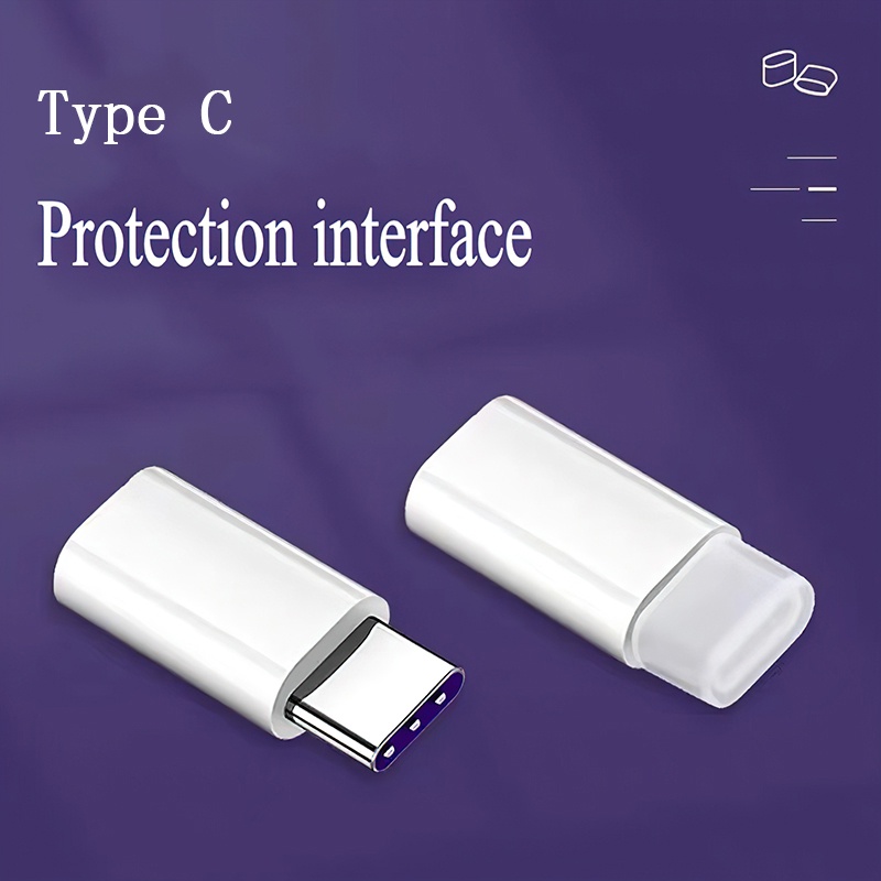 3 ชิ้น สําหรับ Micro USB/IOS/Type C/USB สายเคเบิลข้อมูล ปลั๊ก กันฝุ่น ซิลิโคน ฝาครอบ / ป้องกันฝุ่น สายเคเบิล อะแดปเตอร์ ปลั๊ก ฝาครอบป้องกัน ราคา ถูกที่สุด ดีลบีเคเค แกลเลอรีภาพที่ 6
