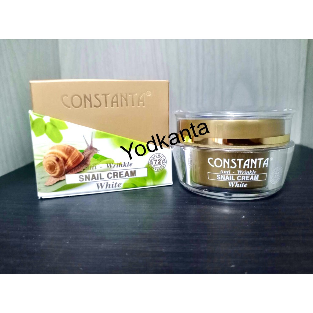 Constanta ครีมเมือกหอยทาก Anti-Wrinkle Snail Cream