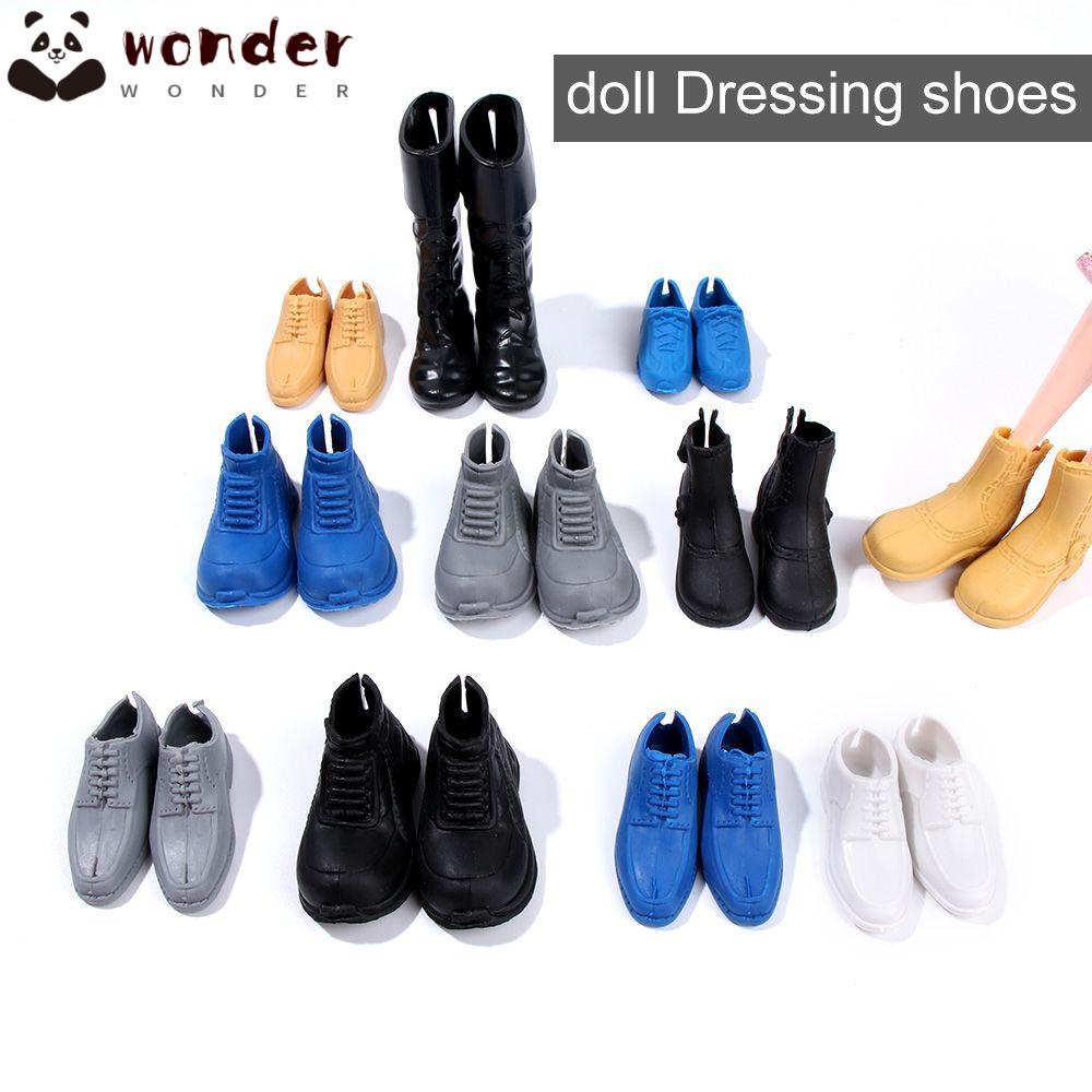 Wonderful รองเท้าบูท 1/6 หลายสไตล์ เครื่องประดับแฟชั่น ของแท้ Diy สําหรับตุ๊กตาชาย เจ้าชาย
