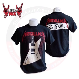 เสื้อวง METALLICA ลิขสิทธิ์แท้100% ลาย EET FUK (มีสกรีนหลัง) ป้าย Gildan