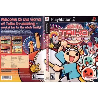 แผ่นเกมส์ PS2 Taiko Drum Master   คุณภาพ ส่งไว (CD)