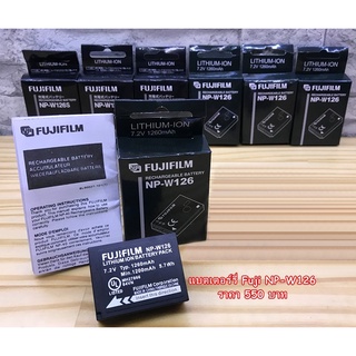 แบตเตอรี่ FujiFlim NP-W126 XT100 XT200 XT10 XT20 XT30 XA20 XA10 XA7 XA5 XA