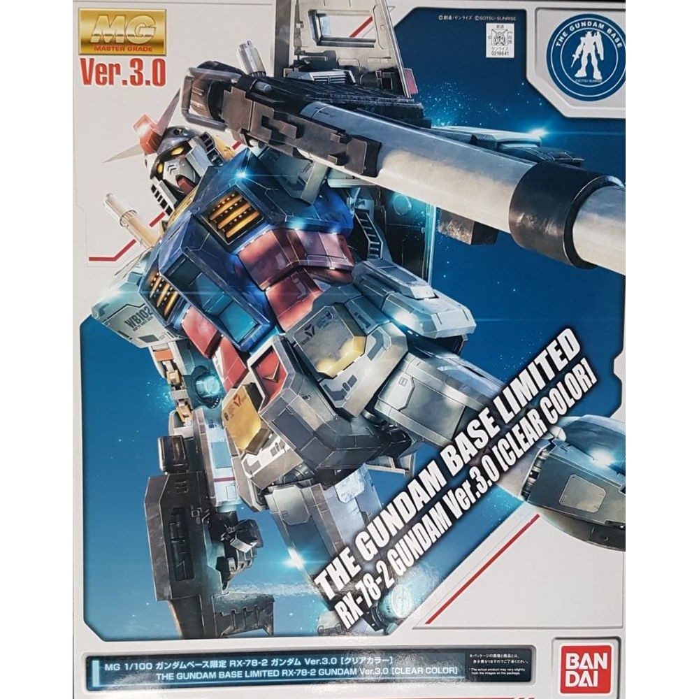 MG 1/100 RX-78-2 Gundam Ver.3.0 [Clear Color]