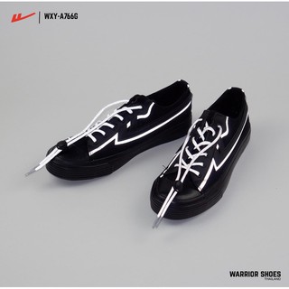 Warrior shoes  รุ่น WXY-A766G สี Black/ Gray