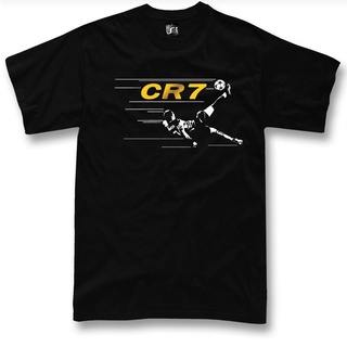 เสื้อยืด พิมพ์ลาย Ronaldo Juventus Bike Kick Cr7 Diy สําหรับผู้ชายSize S-5XL