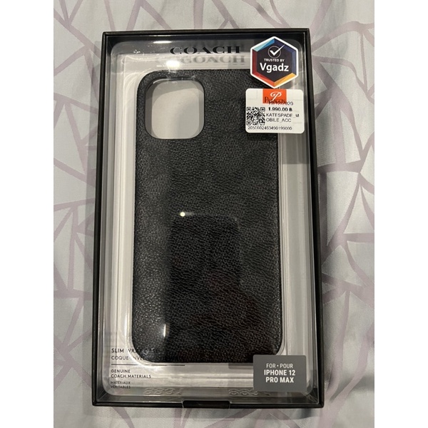 Coach Case for iPhone 12Promax