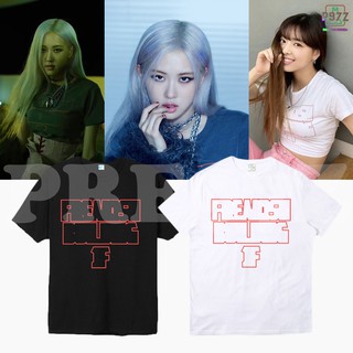 ‼️พร้อมส่ง‼️  BLACKPINK ROSE ITZY YUNA เสื้อแบบโรเซ่และยูนา