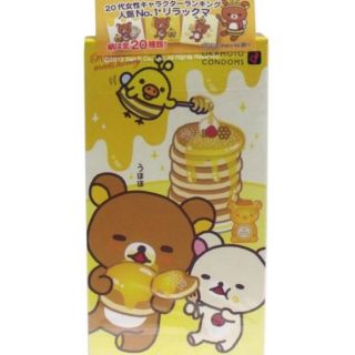 Okamoto condoms Rilakkuma honey 10ชิ้น