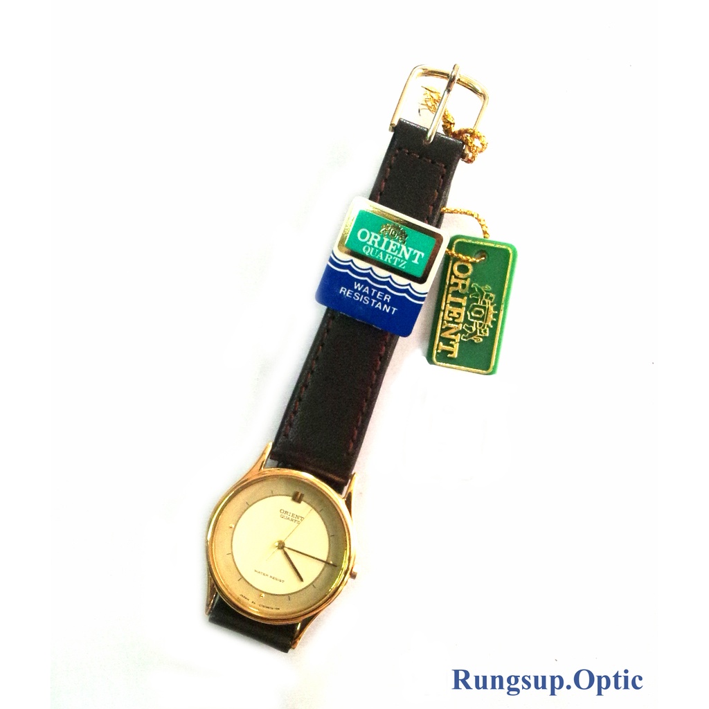 นาฬิกาข้อมือ ORIENT เครื่องดี เนื้อทองดีไม่ลอก Made in Japan แท้