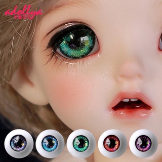 Adollya BJD ดวงตาตุ๊กตา 10 มม. 12 มม. 14 มม. 16 มม. 18 มม. สําหรับตุ๊กตา 1/12 1/8 1/6 1/4 1/3