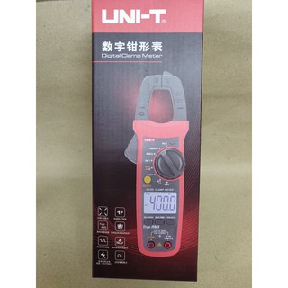 UNI-T UT204+ 28mm ขนาดกราม แคลมป์มัลติมิเตอร์ (AC DC-600V)(AC DC-600A)/60MΩ/10MHz/TRMS/