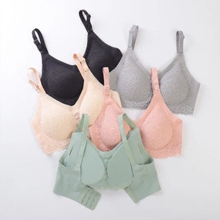 Angle bra (N442) สปอร์ตบรา ทําจากผ้านิ่ม ทรงสวย ใส่สบาย เสริมฟองน้ําอย่างดี