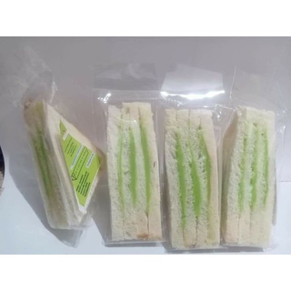 แซนวิชใส้คัสตาร์ดใบเตย(12ชิน) (คละรสได้)