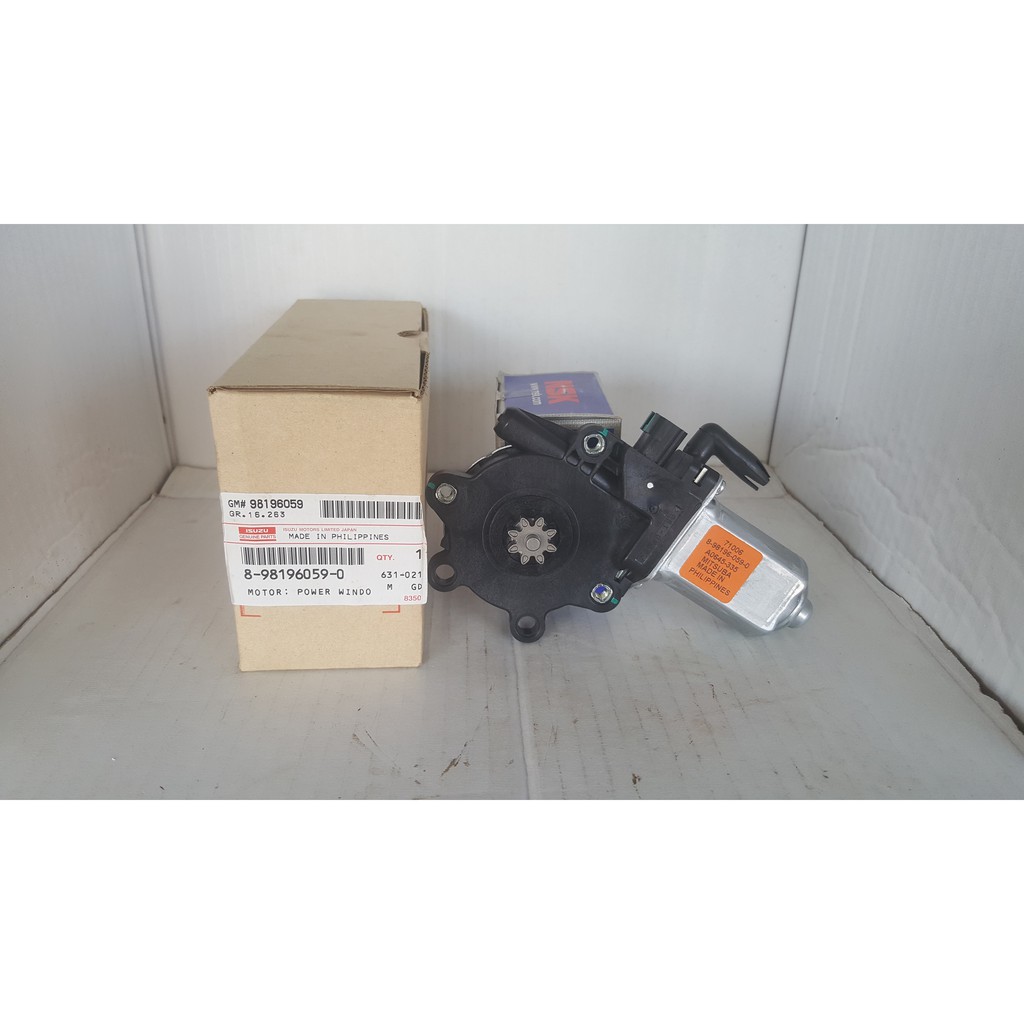 มอเตอร์กระจกไฟฟ้า Isuzu D-MAX ปี 2003-2011 หน้าขวา แท้ห้าง Isuzu 100%