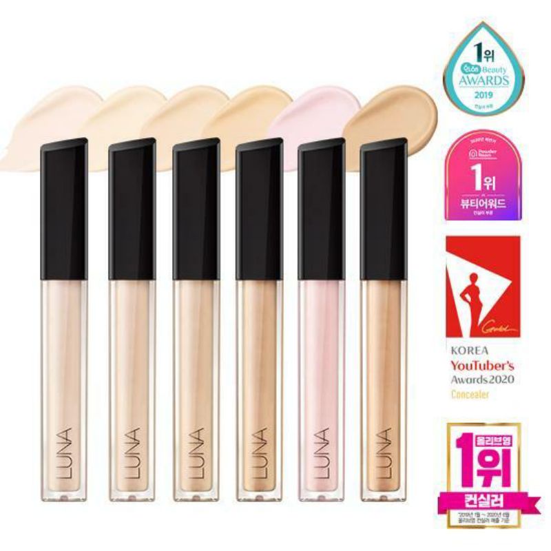 พร้อมส่ง LUNA long lasting tip concealer สี 02 Beige