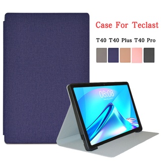 เคสแท็บเล็ตหนัง Pu พร้อมขาตั้ง สําหรับ Teclast T50 New 11 นิ้ว T40 Plus T40 Pro T40 10.4 นิ้ว