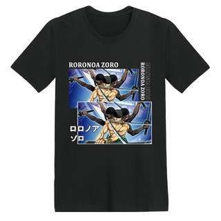 ผ้าฝ้ายคอกลมเสื้อยืดแขนสั้นพิมพ์ลาย One Piece ผู้ชายและผู้หญิงแฟชั่นลำลองคู่แขนสั้นผ้าฝ้ายสีดำและสีขาวสีเทาfrom S-4XL