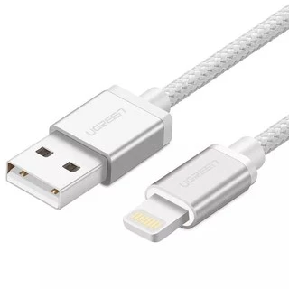 UGREEN รุ่น 60158 / 60161 MFI Charging Lightning Cable สายชาร์มือถือ iPhone8 Xs Max XR 7 iPad,6plus,iPhone5