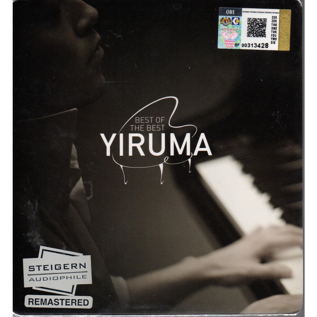 CD Yiruma Best Of The Best (2CD / 24 บิต Digital Remastering)