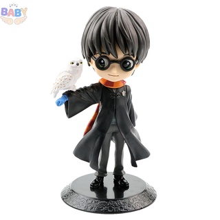 Shopcyc2352 โมเดลฟิกเกอร์ PVC รูปการ์ตูนอนิเมะ Harry Potter ตาโต สําหรับตกแต่งบ้าน