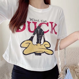 เสื้อยืด what the duck🐥