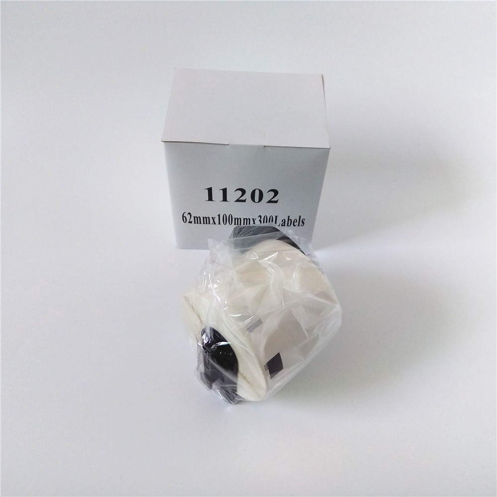 2 x Rolls Brother DK 11202 DK 1202 ป้ายที่รองรับ 62mm x 100mm QL 570 580 700 800 1050