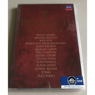 ดีวีดีคอนเสิร์ต ของแท้ ลิขสิทธิ์ มือ 2 สภาพดี...ราคา 319 บาท “Luciano Pavarotti” คอนเสิร์ต “Pavarotti  The Duets”