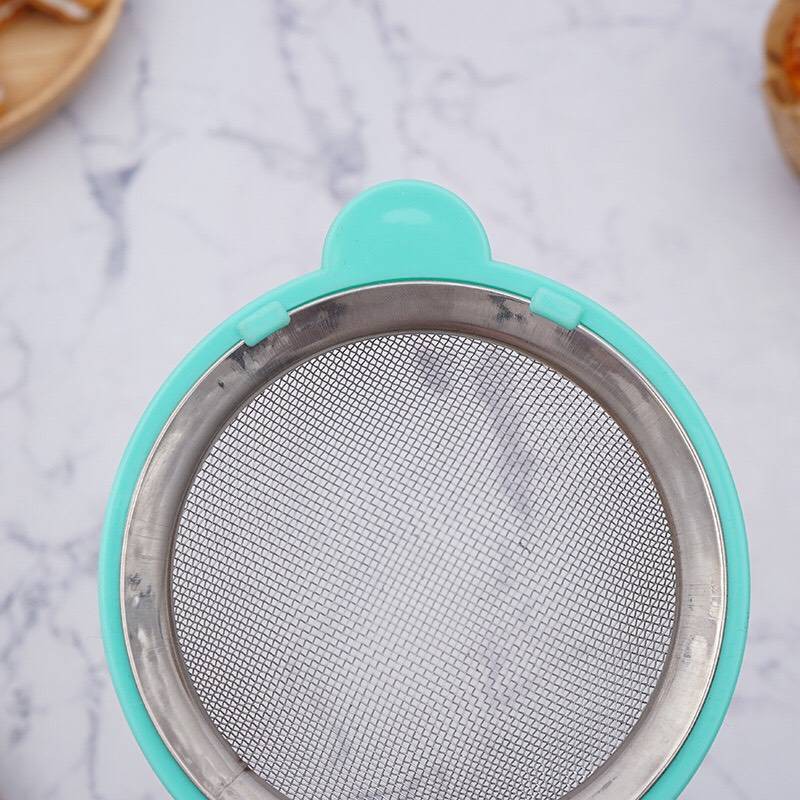 ที่ร่อนแป้ง กระชอนกรอง กระชอนพลาสติก กระชอน ที่กรอง กระชอนร่อนแป้ง กระชอนลวก   กระชอนพลาสติก  กระชอนร่อนแป้ง  ขายคละสี - รูปที่ 2