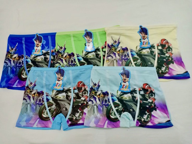 ABN Girl แพค 10 ตัว กางเกงในเด็กหญิง sizeS-xxL Girls Cartoon Underwear คละสี ลาย กกนเด็กหญิง กกนเด็ก - รูปที่ 3