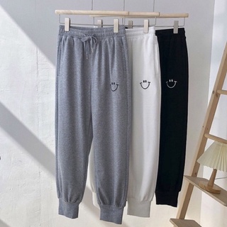 CELANA JOGGER SMILE | CELANA JOGGER PANJANG KEKINIAN