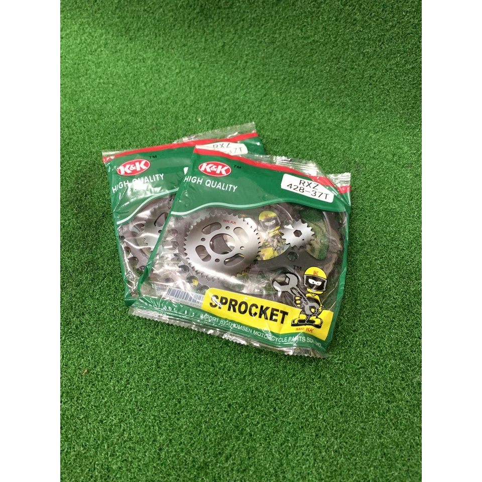 SPROCKET MOTOR REAR 428X37T RXZ (K&K)