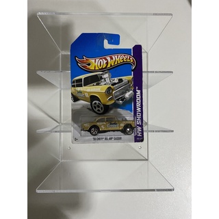 Hot wheels 55 Chevy® Bel Air® Gasser HW SHOWROOM 190 OF 250 (Gold) แพคยับ