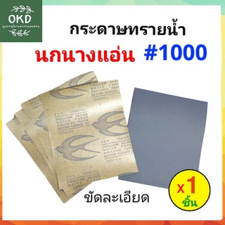 กระดาษทรายน้ำ เบอร์ละเอียด เบอร์800 เบอร์1000