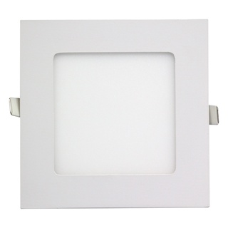NAVIGATE โคมไฟดาวน์ไลท์ LED 9W แสงส้ม (WW) ขนาด 5 นิ้ว 1730/012 ทรงสี่เหลี่ยม สีขาว