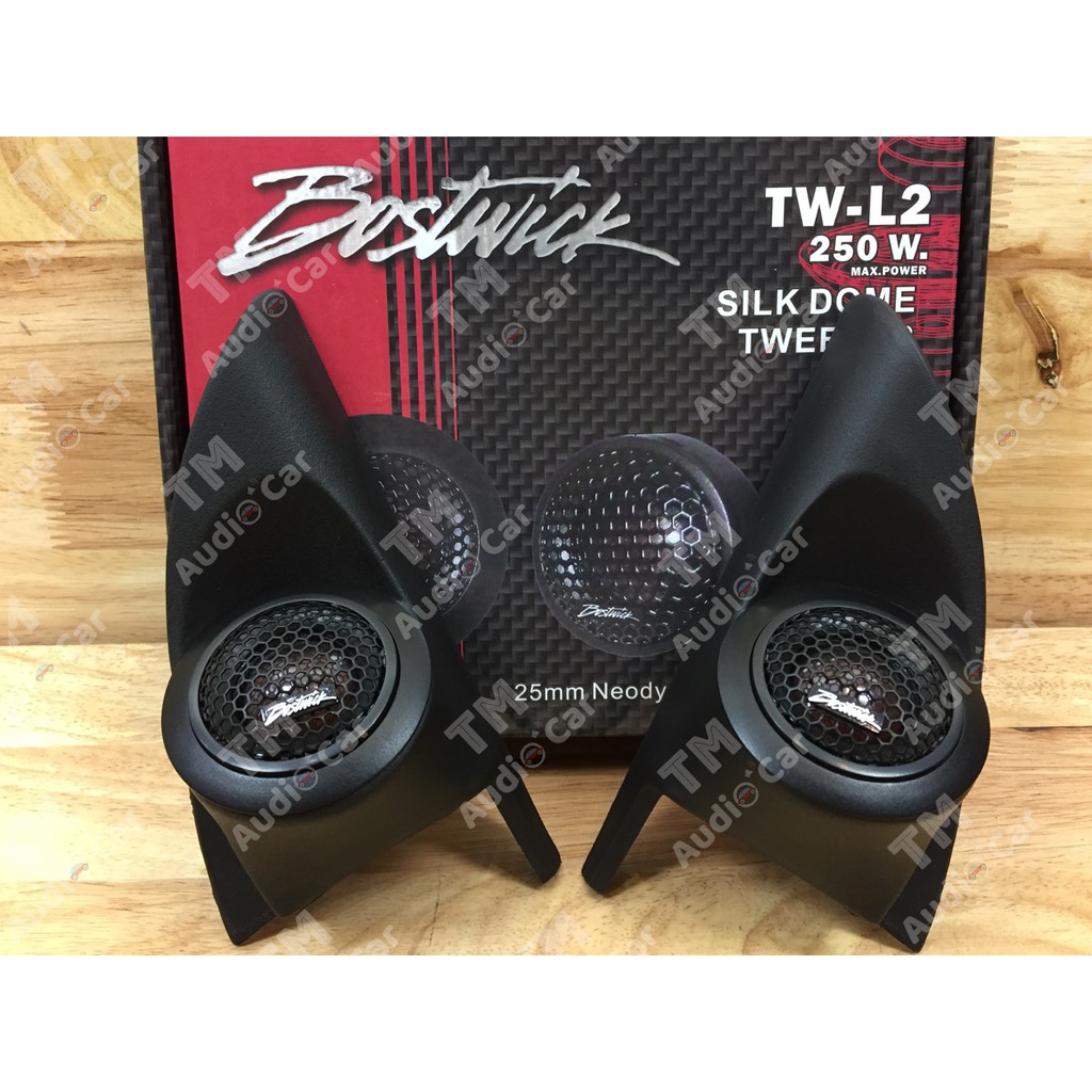 หูช้างตรงรุ่น HONDA CITY 2008-2013 ทวิตเตอร์ BOSTWICK TW-L2 250Watts จำนวน 1คู่