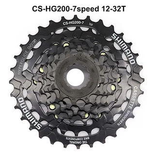 Shimano CS HG200 7S 8S 9S MTB จักรยานเสือภูเขาจักรยานมู่เล่ 7 ความเร็ว 8 ความเร็ว 9 ความเร็ว cassette 28T 32T จักรยานอะไหล่