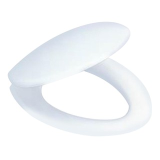 ฝารองนั่ง ฝารองนั่ง Slow Close C91311 ขาว ทรงรี อะไหล่ห้องน้ำ ห้องน้ำ SLOW CLOSING TOILET SEAT COTTO C91311 OVAL WHITE