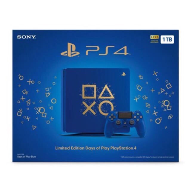 เครื่องเกมส์ PS4 Slim : Day of Play Limited Edition 2018