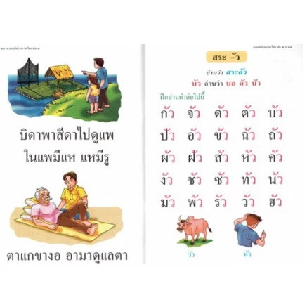 ขายดีมาก !! แบบหัดอ่านภาษาไทยเล่ม 1-4 สำหรับชั้นปฐมวัย (อนุบาล-เด็กเล็ก)(ขายแยกเล่ม)(อักษรา) thumbnail 3