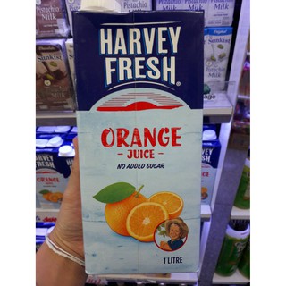 Harvey fresh ฮาร์เวย์เฟรชน้ำส้ม ไม่มีน้ำตาล 1 ลิตร