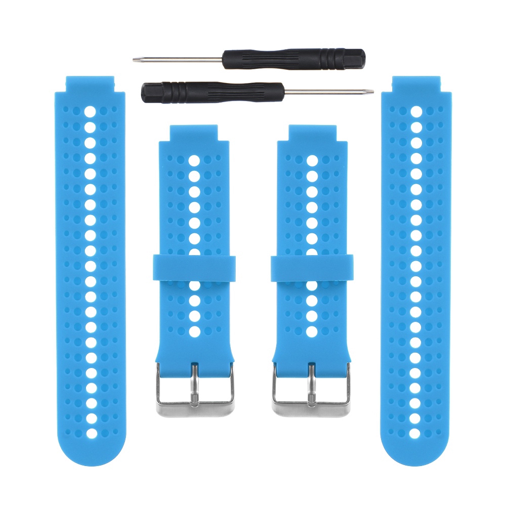 Cinturino da polso in silicone morbido per Garmin Forerunner 220 230 235 630 620 735 735XT Approach S20 Cinturino sportivo mimetico  1511