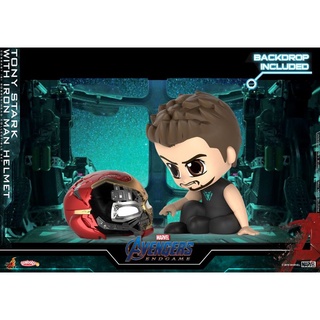 Cosbaby Tony Stark and Iron Man Helmet