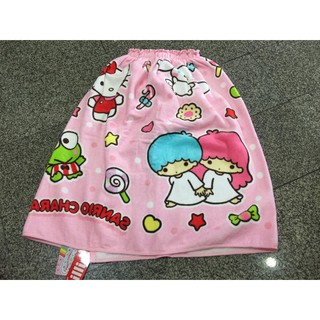 ผ้าขนหนูกระโจมอก(Sanrio/Disney) ลิขสิทธิ์แท้ 100% ขนาด 24"x48"