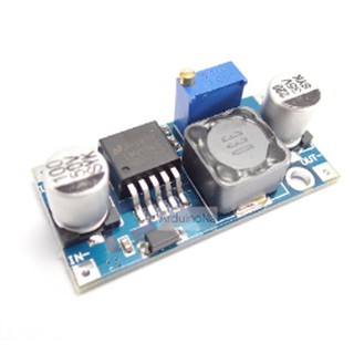 โมดูลลดแรงดันไฟ 4-35V เป็น 1.25-35V LM2596S Module (3A) LM2596 DC-to-DC Step down Converter Module