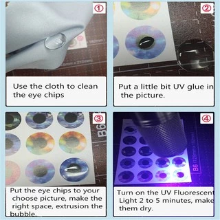 【⚡เวลาจำกัดราคาต่ำ】ตาตุ๊กตา ชนิดแก้ว diy ขนาด 14 มม. 100 ชิ้น