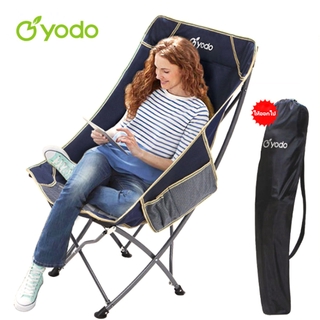 ราคาYodoกลางแจ้ง เก้าอี้พับนอนได้ เก้าอี้ เก้าอี้พับได้ เก้าอี้สนาม Camping Chair เก้าอี้แคมป์ปิ้ง เก้าอี้แคมปิ้ง เก้าอี้พับ