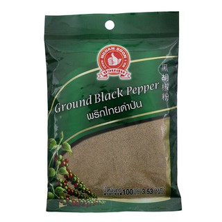 ตรามือพริกไทยดำป่น 100กรัม Hand brand Ground black pepper 100 grams