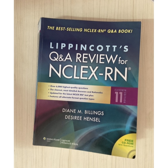 LIPPINCOTT’S Q&A REVIEW for NCLEX-RN มือสอง