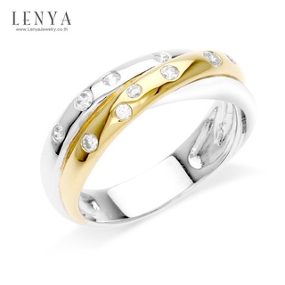 Lenya Jewelry แหวนเงินแท้ ประดับด้วย Diamondlike เสริมบุคลิกเพิ่มความมั่นใจ