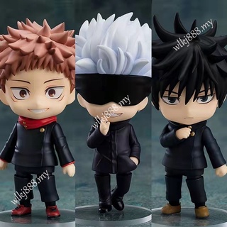 โมเดลตุ๊กตาฟิกเกอร์ Jujutsu Kaisen Nendoroid Itadori Yuji 1479 Fushiguro Megumi 1506 Gojo Satoru 1528 ของเล่นสําหรับเด็ก